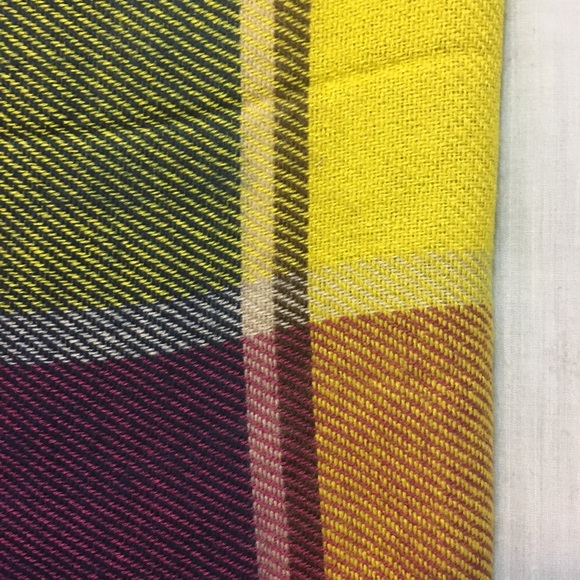 ❄️HP❄️ Blanket Scarf Multi Color Plaid Shawl Wrap - Picture 5 of 6